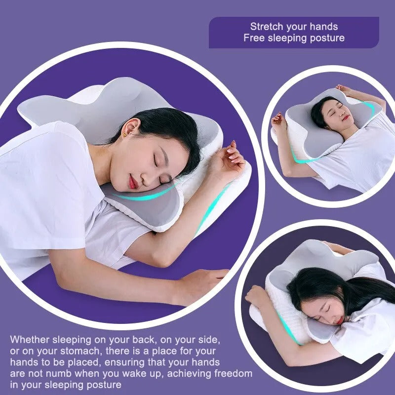 Ergonomic Memory Foam Pillow