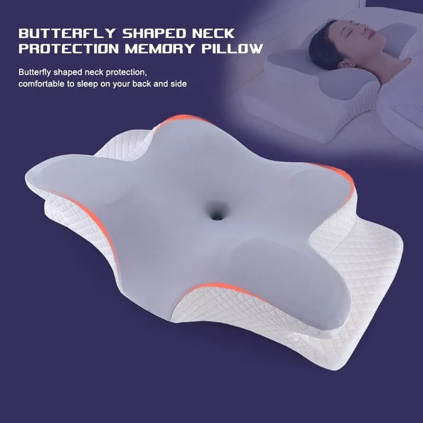 Ergonomic Memory Foam Pillow